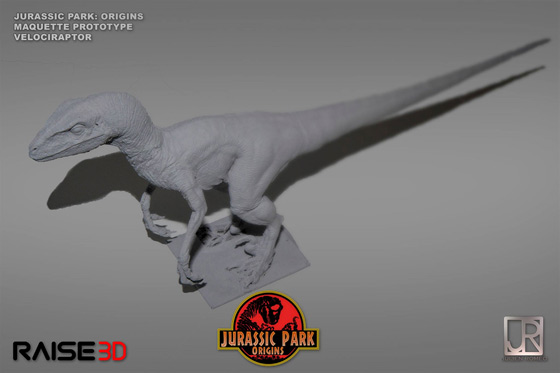 Использование Raise3D N2 Plus для создания корокометражного фильма «Парк Юрского периода: Начало»