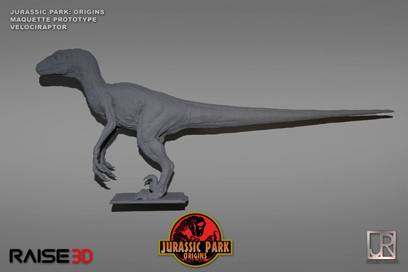 Использование Raise3D N2 Plus для создания корокометражного фильма «Парк Юрского периода: Начало»